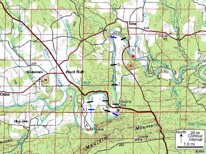 map of Ouachita